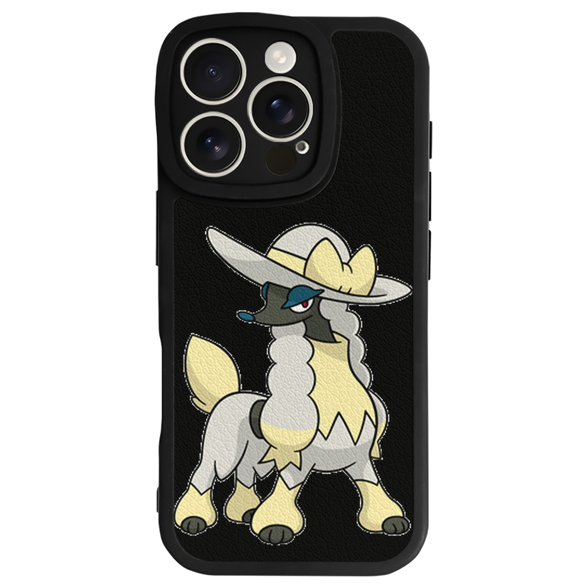 （画像用） ポケットモンスター Pokémon 【iPhone 16シリーズ対応】シリコンスマホケース（レザー調） 材質：シリコン